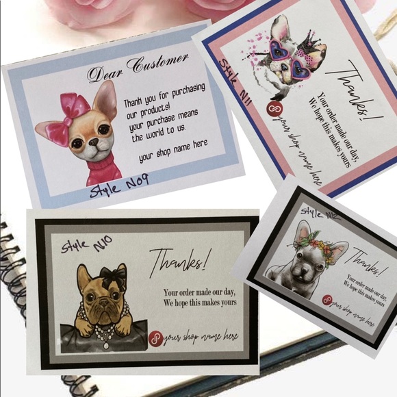 Other - New Thank you cards, Posh seller shipping supplies